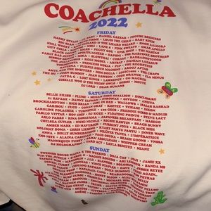 COACHELLA 2022 SWEATSHIRT